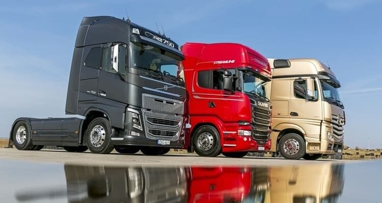 Европейские тягачи «отказываются» покидать топ-10 популярных моделей